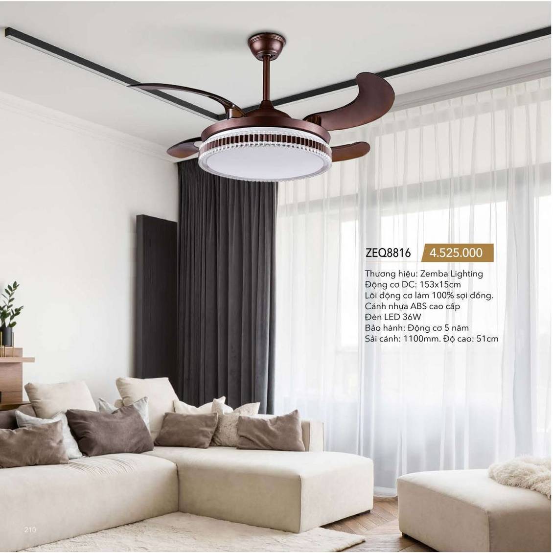 Đèn trang trí ZEMBA Lighting Catalogue và Bảng giá mới nhất /Page 